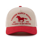 Red Western Snapback by Out Yonder – alternate product view 3