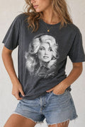Dolly Vintage Country Music Graphic Tee in Pepper