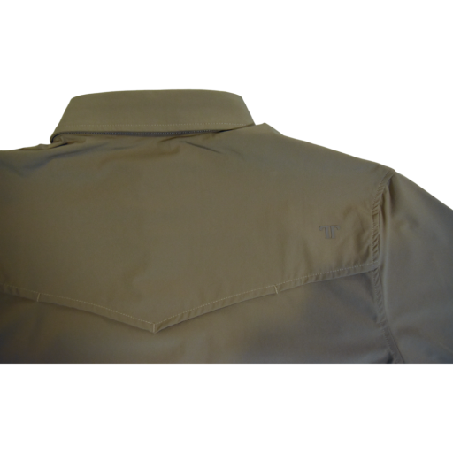 Core - Men's Khaki Short Sleeve Pearl Snap Shirt - product image 8
