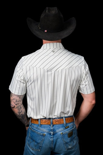 The Jack Pearl Snap Polo in Cream - product image 2