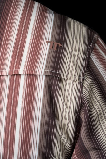 The Harrison in Brown - Long Sleeve Snap Shirt