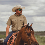 Core - Men's Khaki Short Sleeve Pearl Snap Shirt - product image 9