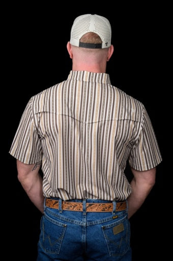 The Wyatt - Green Short Sleeve Snap