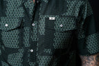 The Dallas - Green Short Sleeve Snap