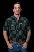 The Dallas - Green Short Sleeve Snap