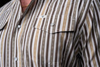 The Wyatt - Green Short Sleeve Snap