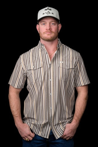 The Wyatt - Green Short Sleeve Snap